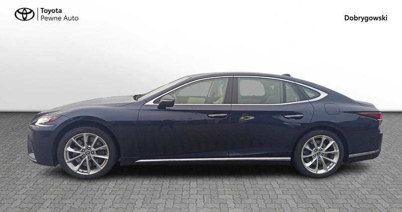 Lexus LS cena 259600 przebieg: 183513, rok produkcji 2018 z Wieluń małe 79